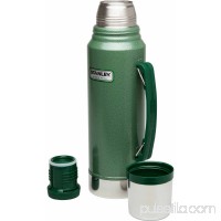 Stanley Classic 1.1 qt Vacuum Bottle and 8 oz Flask Gift Set, Green   554426290